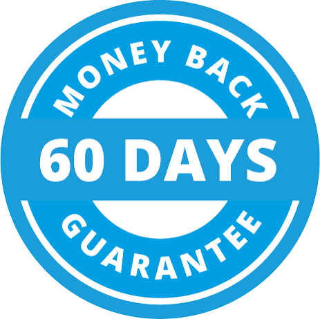 60 day money back guarantee