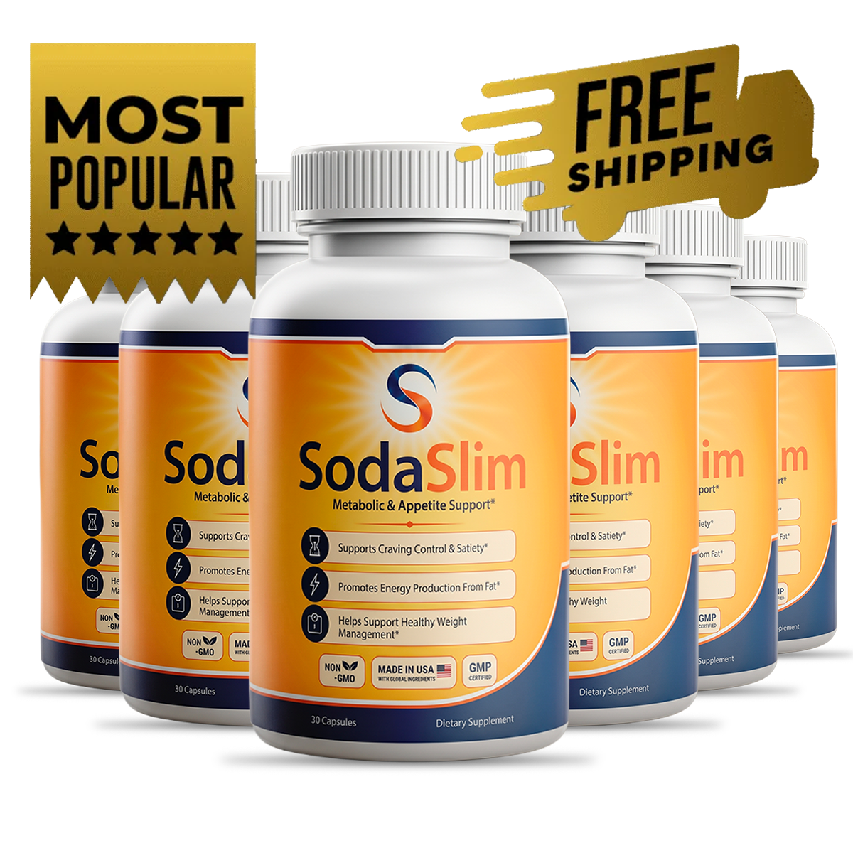 SodaSlim 6 bottle kit